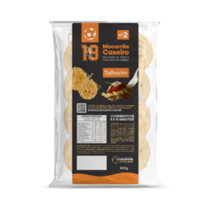 Macarrão caseiro - Talharim 2 - 500 gramas